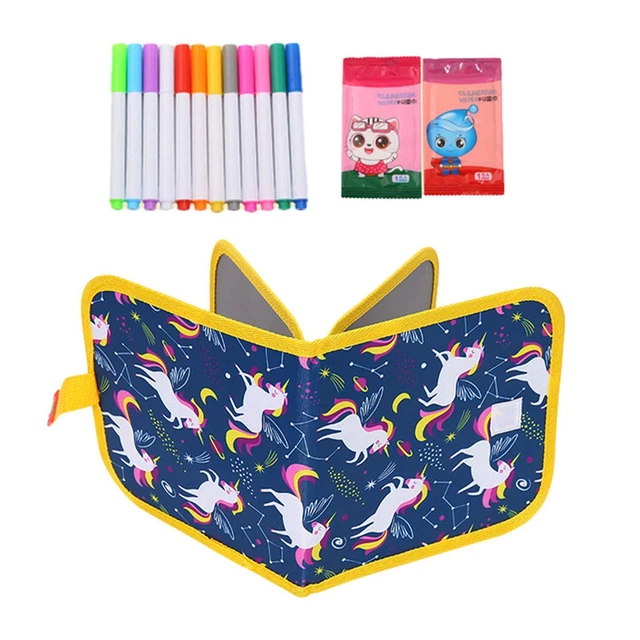 Kids Erasable Book Doodle Set Activity Painting Book Xmas Gift Painting Toys