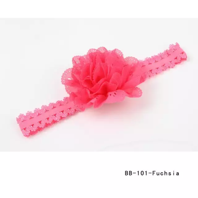 Baby Girls Flower Hairband Soft Elastic Headband Gifts Hair Accessories Band