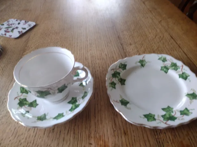 Six Place Settings Colclough ivy leaf Bone China Tea Service