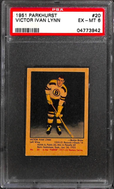 1951 Parkhurst #20 Victor Ivan Lynn Psa 6 04773942