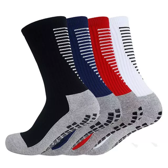 1/3/6 Pair Sports Socks Anti-Slip Skid Hospital Soccer Basketball Grip Dot