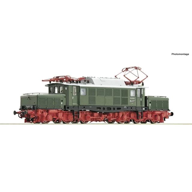 Locomotive électrique Roco HO 1/87 - DR BR E71 33 - Analogique Courant Continu