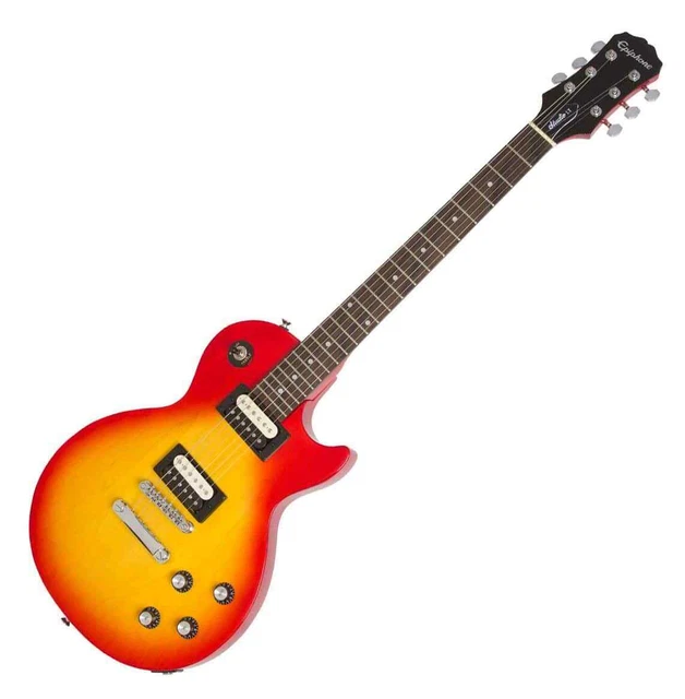 Spitzen Epiphone Les Paul Studio mit Mahagoni Korpus in Heritage Cherry Sunbrust