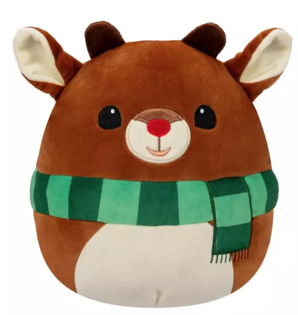 RUDOLPH SQUISHMALLOWS RUDOLPH the Red Nose Reindeer 8inch Plush Brand