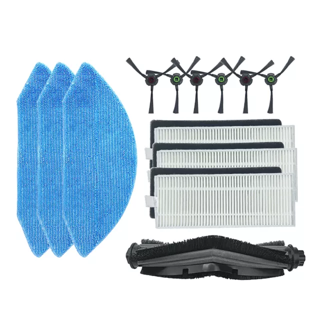 14PCS MAIN SIDE Brush Hepa Mop Cloth for Robot Vacuum E10 E12 B112  Vacuum4311 $28.19 - PicClick AU