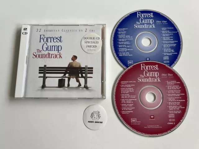 FORREST GUMP The Soundtrack - 2 CD - 1994 - 32 titres