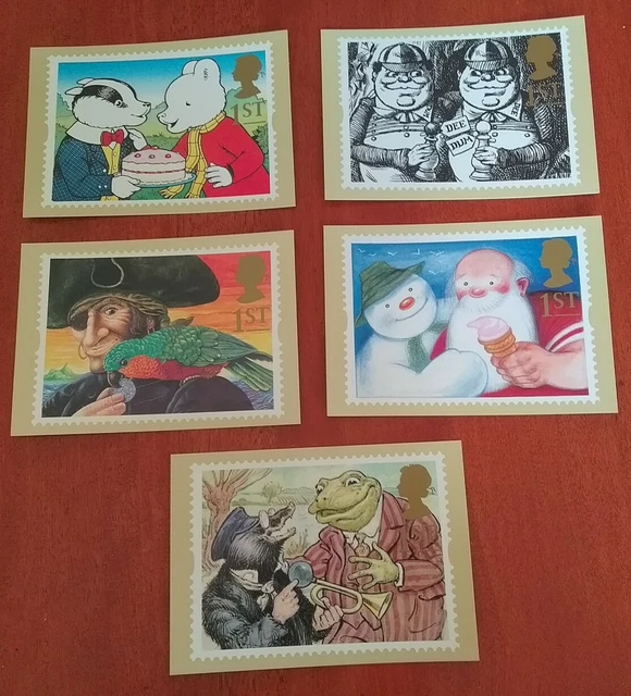 ROYAL MAIL POSTCARDS Series GS 1 Greetings Set of 10 postcards £2.75