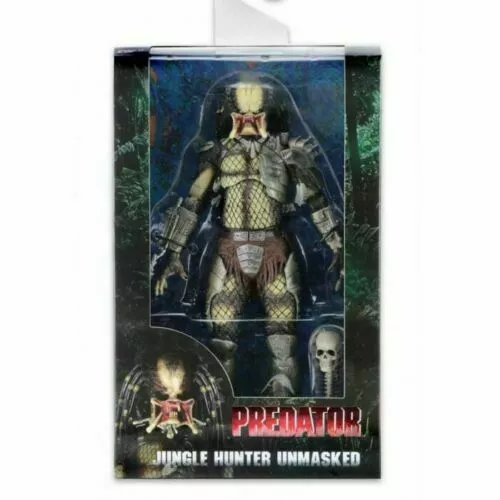 NECA Predator Jungle Hunter Unmasked " Action Figure 30th Anniversary - New