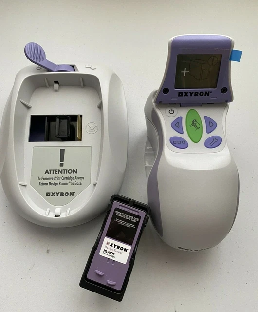 Xyron Design Runner Printer & instructions - Just the unit