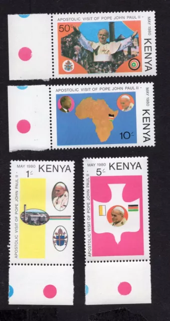 Kenya 1980 set of stamps Mi#165-168 MNH CV=7.2$