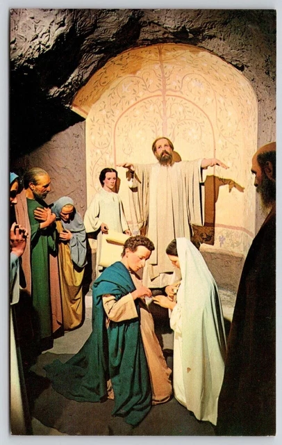 Musee Hisorique Canadien Montreal Canada Catacombs Rome Wax Figures VNG Postcard