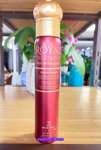 Farouk CHI Royal Treatment Rapid Shine Spray 5.3 fl oz Limited Edition