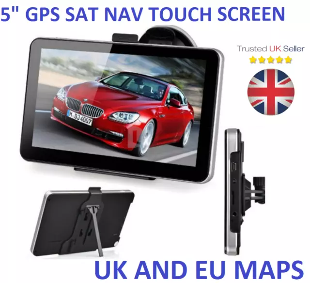 5 Zoll Auto LKW GPS Navigation LKW Reisebus LKW Navigator SAT NAV 8GB ROM GPS UK