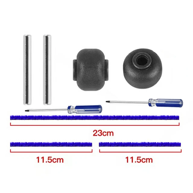 Peluche roues de remplacement pour V6 V7 V8 V10 V11 aspirateur tête à rouleau
