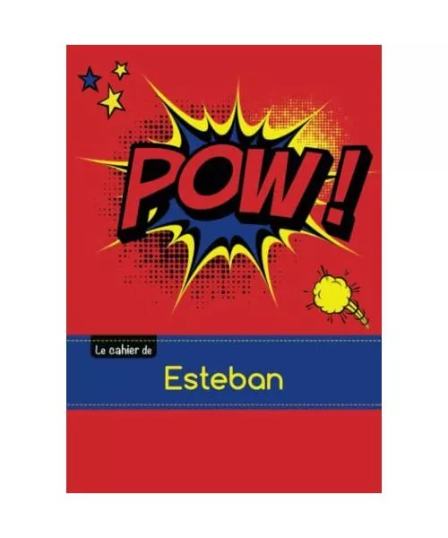 Le carnet d'Esteban - Petits carreaux, 96p, A5 - Comics, XXX