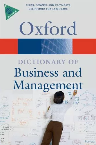 A Dictionary of Business and Management (Oxford Paperback Reference) By Jonatha