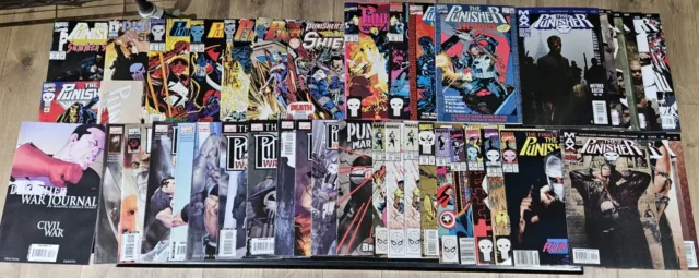 Punisher Marvel Comic Lot (44 books) Max 2099 War Journal Armory FN/VF FREE SHIP