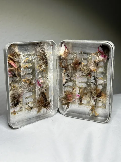 Vintage Perrine Fly Box FOR SALE! - PicClick