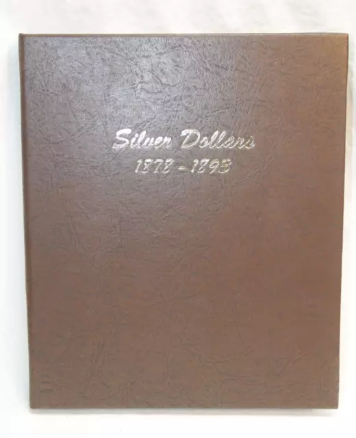 Dansco 7173 Used Silver Dollar Album 1878-1893