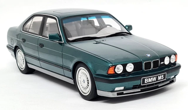 BMW M5 E34 Cecotto 1991 Verde Laguna - Modello In Resina 1/18 Otto Mobile OT968