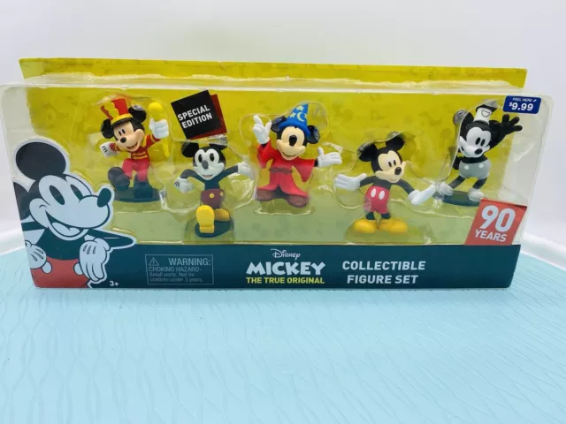 Mickey's 90th anniversary deluxe collector sales figure set