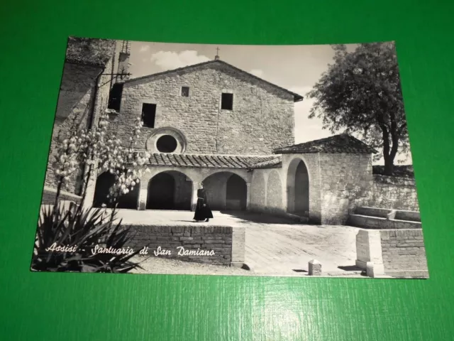 Cartolina Assisi - Santuario di San Damiano 1959