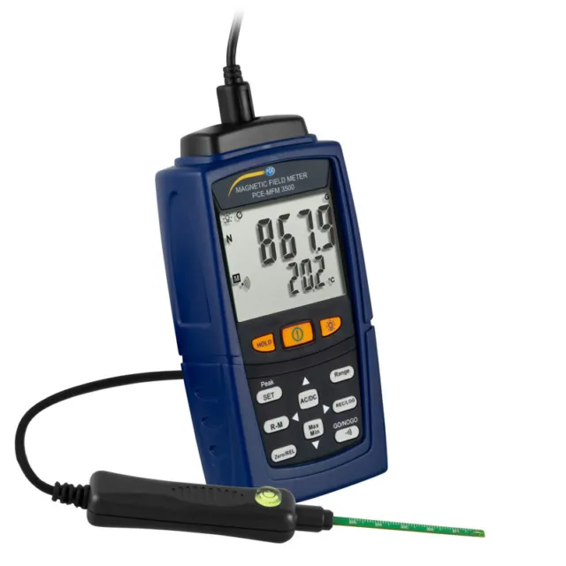 PCE MFM 3500 Portable AC DC EMF Detector & Magnetometer Magnetic Field Meter