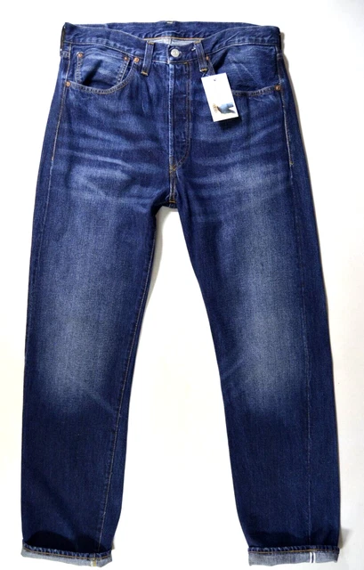 MENS LEVIS 501 XX LVC 1947 SELVEDGE JEANS vintage size W34