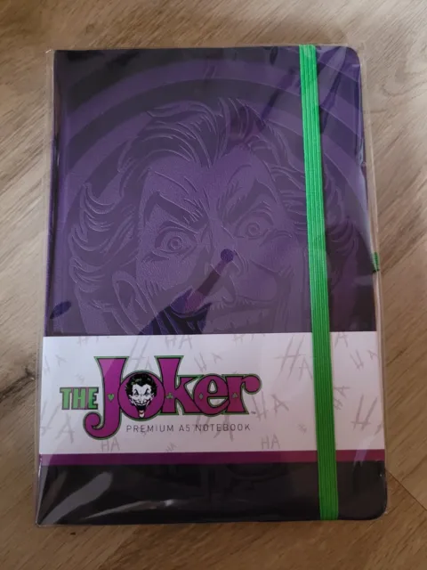The Joker Premium A5 Notebook Notizblock DC Comics Merchandise