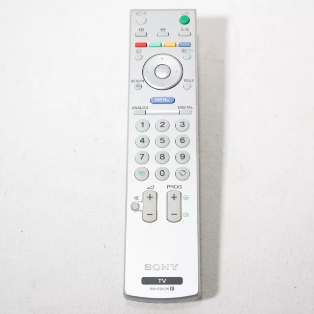 Sony RM-ED005 TV Remote Control - Genuine OEM - Tested & Working!