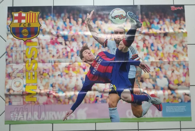 Bravo Sport XXL POSTER Lionel Messi FC. Barcelona Argentinien Fussball