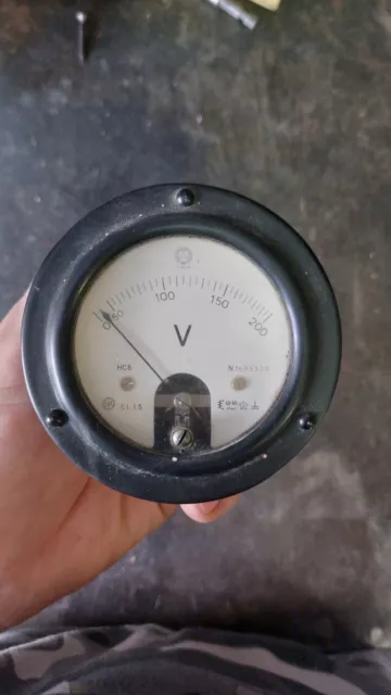 Antico Voltmetro Strumento Anni 30 Voltmetro ancient voltmeter instrument