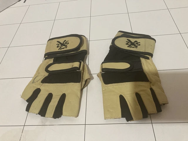 Leather Weight Lifting Gloves