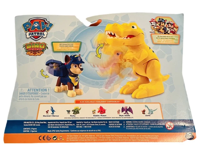 Paw Patrol Dino Rescue Chase True Metal | Cuotas sin interés