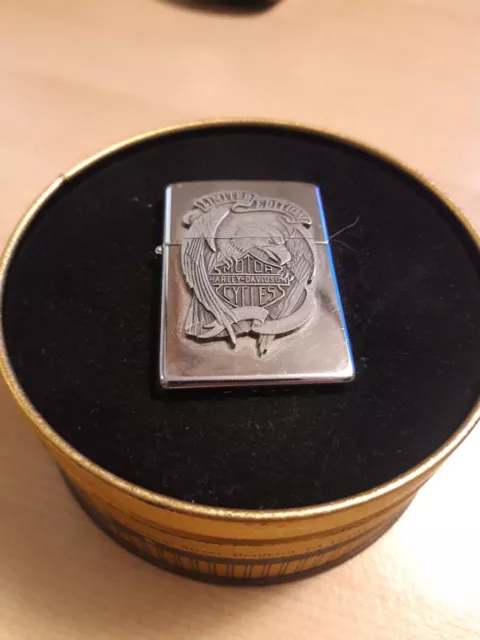 Accendino Zippo originale U.S.A. Harley Davidson ANNI 90 OTTIMO STATO