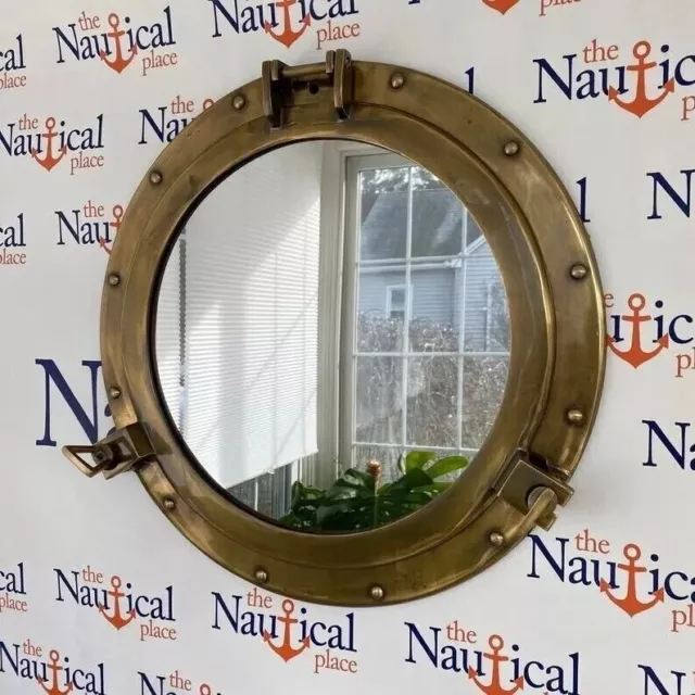 15"Inch Nautical Decorative Gift Item Stylish Porthole Mirror Home & Office New