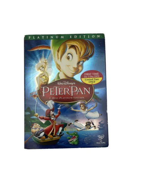 2 disc Walt Disney Peter Pan Platinum Edition