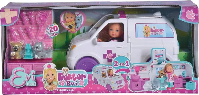 Simba Toys Steffi Love Evi Love Veterinary Ambulance Doll