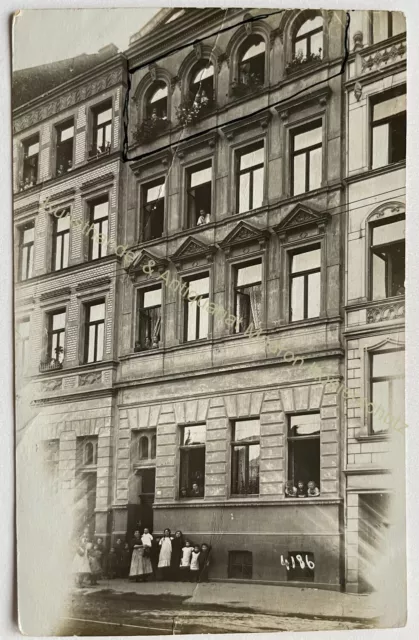 orig. Foto AK Köln Cöln Nippes 1913 Haus Gebäude