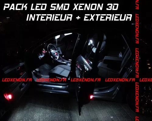 18 Ampoule Led Smd Xenon Peugeot 208 Hdi Vti Thp Tht Pack Tuning Kit Complet