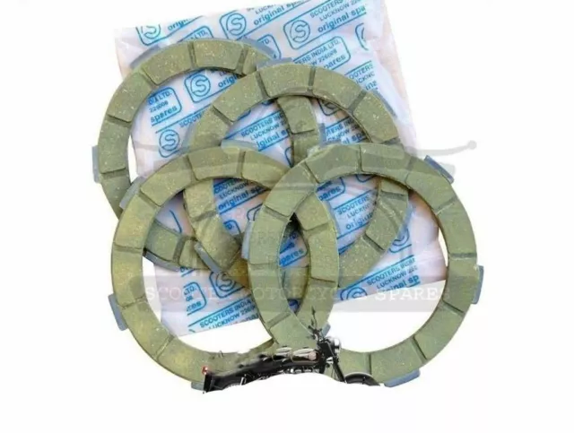 Clutch Plates Corks Set of 4 For Lambretta GP LI SX TV Scooter S2u