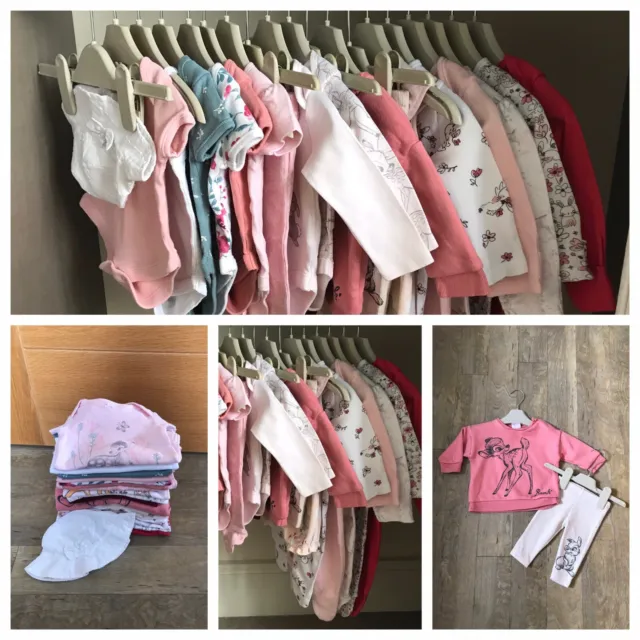 Baby Girls Clothes Bundle Age 0-3 Months Great Condition.