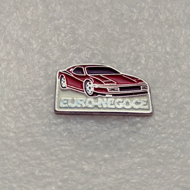 b PINS PIN ENAMEL CAR AUTO AUTOMOBILE LOGO FERRARI VERSION EGF DORE