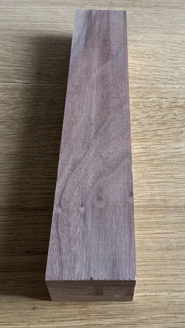 Legno duro di noce massello tagliato 30 x 5,5 x 3,8 cm legno fai da te 441