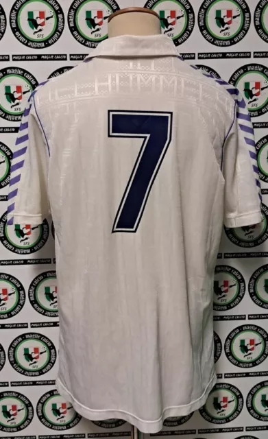 Butragueno Real Madrid 1988/1989 Shirt Maglia Calcio Football Soccer Camiseta