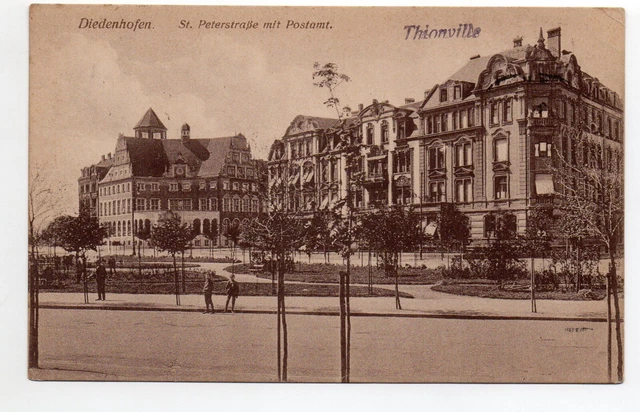 THIONVILLE - Moselle - CPA 57 - St Peter Strasse