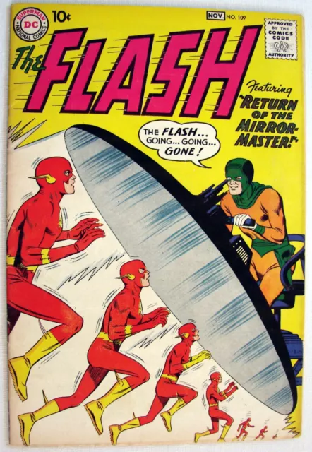Flash, The  Vol. 1  #109   "Return of the Mirror Master"  DC  - Comics
