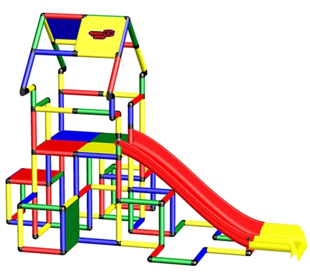 Quadro Adventure - Structure D'escalade Pour Intérieur Et Extérieur - Favorise Le Développement Des Enfants - Modulable Et Extensible - De 6 Mois à 6