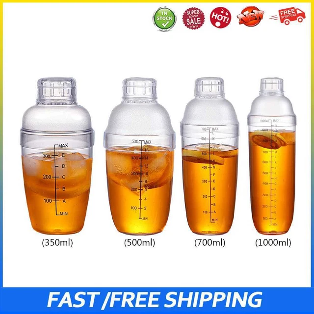 Herramientas mezcladoras de bebidas de vino para cócteles Martini 350 ml/500 ml/700 ml/1000 ml