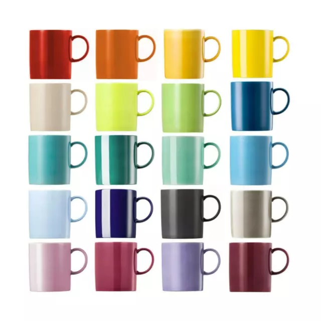 Becher mit Henkel 0,30 l  - Sunny Day - Thomas - Porzellan Kaffeebecher Farbwahl